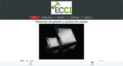 Desktop Screenshot of ecci.es