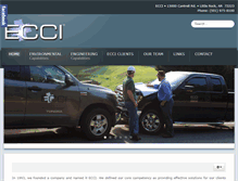 Tablet Screenshot of ecci.com